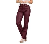 Short Course a Pied Femme - Short sudoration Femme Anti Cellulite Rayas, Pantalón de chándal de algodón con cintura elástica, cintura elástica Slim Short-Casual con control del vientre, vino., M