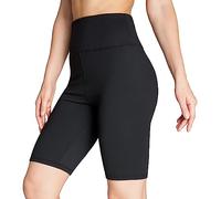 Short Deportivo Mujer, Mallas Cortas Mujer, Mallas Ciclistas, Running, Yoga Fitness, Leggins Deportivos de Yoga Cintura Alta Ropa Deportiva Mujer S-XL (L, Negro)