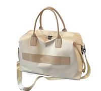 Short Distance Travel Backpack for Women's Fashion Large Capacity Business Travel Waiting for Production Storage Luggage Bag(Beige)