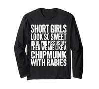 Short Girls Sweet Until We're Chipmunks with Rabies - Manga Larga
