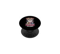 Short Girls Sweet Until We're Chipmunks with Rabies PopSockets PopGrip Adhesivo