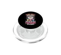 Short Girls Sweet Until We're Chipmunks with Rabies PopSockets PopGrip para MagSafe