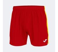 Joma Elite VII Short Running, Hombre, Rojo Amarillo, M