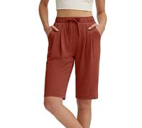 Short Invierno Mujer Mujer Lino Ciclista Entrenar Ancha Trail Mujeres Talles Anchos Mochos Deshilachado Costuras Finos Vintage Abertura Coreanos Rigido Sintetico Bicicleteros