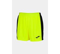 Short Joma Maxi Amarillo Flúor Negro - Short Niña MKP