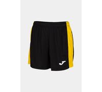 Joma Maxi Pantalon equipaciones, Mujer, Negro-Amarillo, S