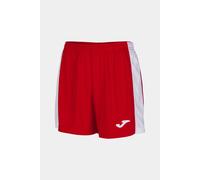 Joma Maxi Pantalon equipaciones, Niñas, Rojo-Blanco, 4XS-3XS