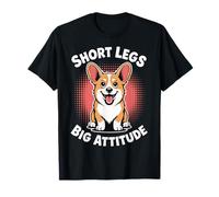 Short Legs Big Attitude Camiseta