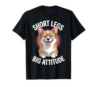 Short Legs Big Attitude Camiseta
