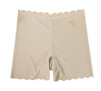 Short Mujer: Bragas Antirozaduras Muslos Algodon Postparto Braga Pantalon Sin Costura Tallas Grandes Sin Costuras Blanco Abdomen Combinacion Interior Ciclista Fit Culote Antirozaduras Muslos Falda