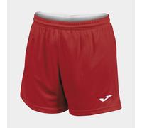 Joma Paris II-W Pantalones Cortos Deportivos, Mujer, Rojo, XXS