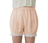 Short pour fille, à quotidien, Avec Bordure en Dentelle, Confortable, Coupe Ample, Sous-vêtement d'été et respirant, pour la Maison, de 4 à 16 ans55