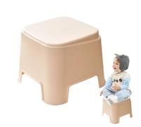 Short Stool, Bath Shower Stepping Stool, 9,1 x 8,3 x 7,1 Pulgadas, Stackable Lightweight Not Lip, Design, Living Room Foot Rest for Home, Bathroom and Bedroom