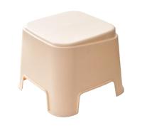 Short Stool, Kitchen Bath Stepping Stool, 9,1 x 8,3 x 7,1 pulgadas, Stackable Lightweight Foot Rest, no deslizante, Easy to Store, Ideal para salas de baño, Bedrooms, Living Spaces, White
