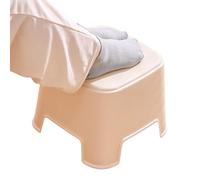 Short Stool - Taburete escalonado compacto para cocina y baño, descanso ligero para adolescentes y adultos, superficie antideslizante, diseño que ahorra espacio, perfecto para baño, dormitorio, W