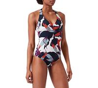 Short Stories Swimsuit Neckholder Vestido, Azul Oscuro, 38 para Mujer