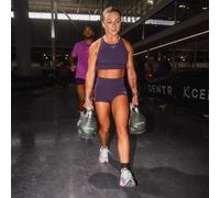 Shorts ajustados PUMA x HYROX SHAPELUXE 3"para mujer, Accesoiros, Morado, XS XS