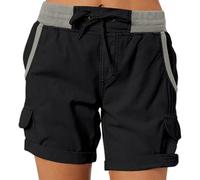 Shorts Cargo Mujer Verano Casual Corto Bermuda Tejido Exterior Playa Bolsillos