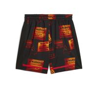 Shorts de baloncesto Scoot Caution All Jaws para hombre L