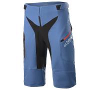 Alpinestars Drop 8.0 Pantalones cortos para bicicletas, negro-azul, tamaño 28