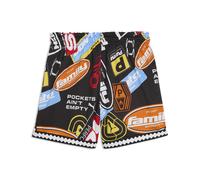 Shorts de malla PUMA x FAST&FURIOUS 6"para hombre, Ropa, Negro, 4XL 4XL