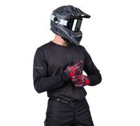 §Camiseta de MTB 100% RIDECAMP Negro-Carbón§