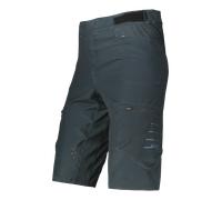 Leatt MTB All Mountain 2.0 Pantalones cortos de bicicleta para niños, negro, tamaño S