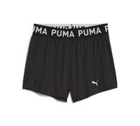 Shorts de punto PUMA STRONG 3" para mujer, Accesoiros, Negro, XL