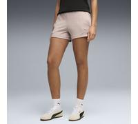 Shorts Essentials con ícono PUMA Cat 4’’ para mujer, Ropa, Beige, M