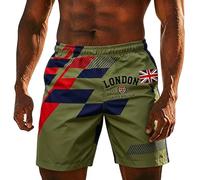 Shorts Hombre Jeans Corto Piscina Rapido Rodilla Multibolsillos Rosas Turquesa Granate Hortera Neon Rejilla Es Amarilla Basquet Aventura Pantaloncitos Bolsas Salir Exoticos