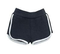 Shorts ñeca Figura Femenina Ropa Vestir Accesorio de Figura de Acción con Tela de Tacto Agradable para Coleccionistas Personalización, Gris Oscuro