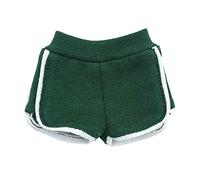 Shorts ñeca Figura Femenina Ropa Vestir Accesorio de Figura de Acción con Tela de Tacto Agradable para Coleccionistas Personalización, Verde Oscuro
