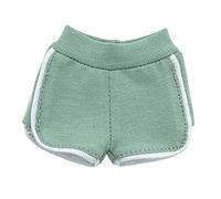 Shorts ñeca Figura Femenina Ropa Vestir Accesorio de Figura de Acción con Tela de Tacto Agradable para Coleccionistas Personalización, Verde Claro