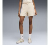 Shorts PUMA Class de cintura alta 5" para mujer, Accesoiros, Blanco, M