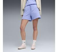 Shorts PUMA Class de cintura alta 5" para mujer, Accesoiros, Morado, XS