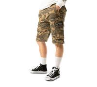 Shorts West Coast Choppers CFL Cargo Vintage Camuflaje de bosqueS Camuflaje de bosque