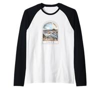 Shoshone Falls State Park Twin Falls Idaho EE.UU. Snake River Camiseta Manga Raglan