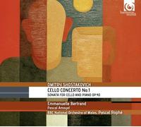 Shostakovich: Cello Concerto No.1, Cello Sonata Op.40 by Emmanuelle Bertrand (2013-04-09)