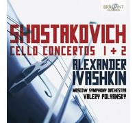 SHOSTAKOVICH: Cello Concertos 1 & 2 [CD de audio] Alexander Ivashkin, Moscow Symphony Orchestra, Shostakivich and Valery Polyans