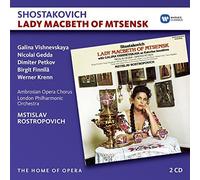 Shostakovich: Lady Macbeth of Mtsensk (2CD) by Mstislav Rostropovich