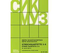 Shostakovich: String Quartets 5-8 (Study Score)