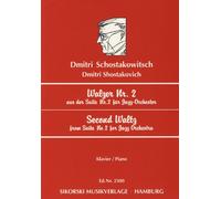 Partitions classique CHANT DU MONDE CHOSTAKOVITCH D. - WALZER N°2 AUS DER SUITE N°2 FUR JAZZ ORCHESTRA - PIANO Piano