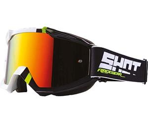 SHOT A0D-29B1-H02 Iris Sound - Gafas de sol, color negro y blanco