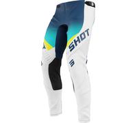 Shot Aerolite HVA Pantalones de motocross, azul, tamaño 32 para Hombres