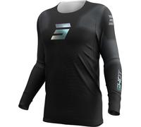 Shot Aerolite Space Maillot de motocross, negro, tamaño S para Hombres