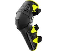 Shot Airflow Protectores de rodilla/espinilla, negro/amarillo, Talla única