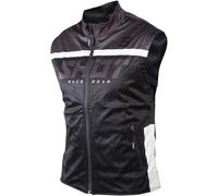 Shot Bodywarmer Lite 2.0 Chaleco de Motocross, negro-blanco, tamaño M para Hombres
