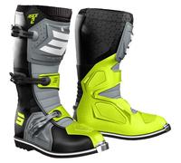 SHOT Botas Race 2 Black / Grey / Neon Yellow 39