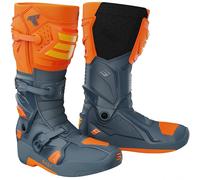§Botas de Cross Shot Race 8 Gris-Naranja§