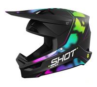 SHOT Cascos Race Nitro Black Matt L